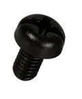 100 Piece Nylon Hex Spacers Kit M2 M3 M4 With Male And Female Screws Nuts Round Head Plastic Fasteners For DIY Electronics And Furniture Assembly In Black White Assorted Sizes black nylon round-head spacer screw close-up