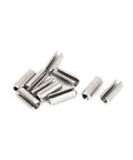 M4x12mm Pro Grade Stainless Steel Spring Dowel Pins Pack Of 10, 304 Grade Alignment Pins with 3mm Inner Diameter and 1.7mm Slot