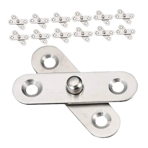 360 Degree Rotatable Hidden Door Pivot Hinges Set For Secret Doors In Stainless Steel Pro Grade Concealed Hinges For Hidden Doors And Window Installations Durable 360 Degree Hinge System By IGZVMBO multiple units shown