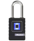 Fingerprint Padlock For Outdoor Use, Heavy Duty Security Lock With Weather Cover, Ideal For Sheds, Storage Units, And Tool Chests