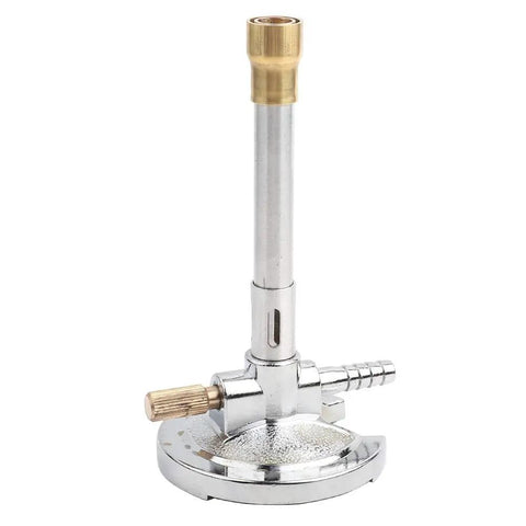 Gas Bunsen Burner With Copper Tube Micro Design For Laboratory Use Liquid Gas Fueled Light Burner Adjustable Flame Safe High Temperature Heating Tool