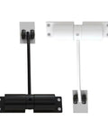 Adjustable Automatic Door Closer Stainless Steel Stopper Self Closing Spring Hinge Doors 1 Piece Mount Size 14 Cm by 13 Cm Opens 175 Degrees