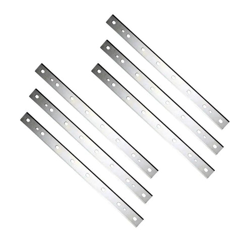 Two Sets Of Six 12.5 Inch Replacement Planer Blades For DeWalt DW734 Planer DW7342 2 Pack Double Edged High Speed Steel