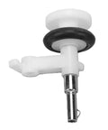 Universal Bobbin Winder Assembly For Sewing Machines Replacement Part KA0555000 Spindle Roller with white plastic and metal shaft
