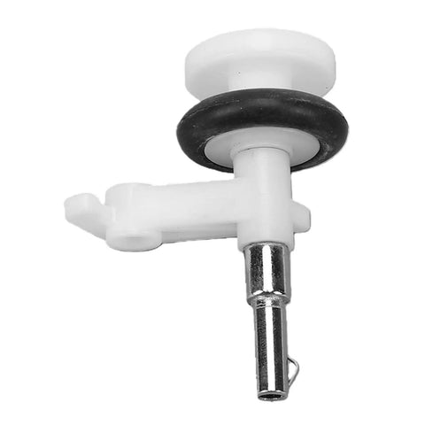 Universal Bobbin Winder Assembly For Sewing Machines Replacement Part KA0555000 Spindle Roller with white plastic and metal shaft
