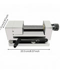 Top Rated 3 Inch Sine Vise With Precision Swivel Base For CNC Milling And Grinding, showing dimensions and features.