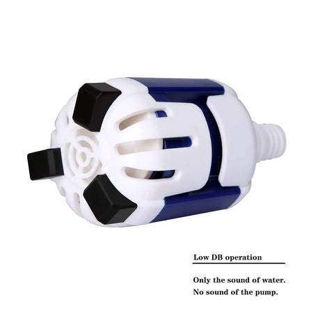 Low Noise Saltwater Aquarium Return Pump For Sump DC 12V With Controller 185 GPH 700 Liters Per Hour 9 Watts Quiet Motor