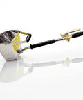 Tough As Nails Stucco And Mortar Sprayer Built For Smooth Wall Texture Applications With Large Stainless Steel Hopper angled view