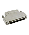 68Pin SCSI HPDB Straight Male Connector For Solder Termination, Industrial Grade Data Transmission, Easy Install Plug, Heavy-Duty Computer Hardware Connector For Reliable IT And OEM Gear, metal connector front view