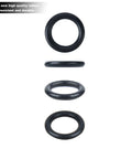 100 Pack One Quarter Inch Broadhead O Rings For Archery Replacement And Arrow Point And Field Point O Rings close-up view