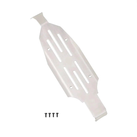 Stainless Steel RC Car Chassis Frame Upgrade For 1/24 Micro Buggy 2WD CNC Machined Lightweight And Beefed Up Guard Plate Kit