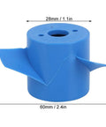Beefy 12Kg Thrust RC Underwater Thruster 60mm Propeller with blue casing showing dimensions for RC Boats Submarines