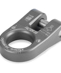 Gray Aluminum Winch Shackle With Single Pin For Recovery Cable 12,000 Lb Working Load Limit Aluminum Construction Gray Anodized Finish