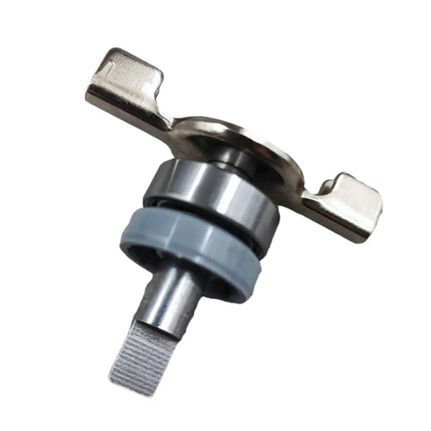 Home Bread Making Pan Barrel Maintenance Part BM0501W stainless steel and gray component for bakery equipment upgrade.