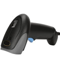 Rugged Handheld Barcode Scanner Reads 1D 2D And QR Codes With ABS Body IP54 Dust Protected Sealed Build close-up shot