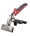 Malco S3R 3.25in Offset REDLINE Hand Seamer with red/black handle and steel jaws