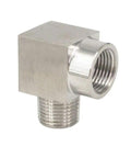 Stainless Steel Half Inch NPT Male To Half Inch NPT Female 90 Degree Street Elbow Pipe Fitting