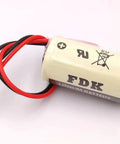 Two Pack CR17335SE 3V Battery For FDK CR17335SE 3V Epson Robot Controller RC Series Battery R13B060003 With 1800mAh Capacity