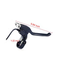 Front And Rear E Brake Cutoff Lever Kit For Electric Bikes With Waterproof Connectors, Motor Power Shutdown, 9.84 x 1.22 inches