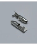 Ultimate 5 Sets Of Heavy Duty 4.0mm 1Pin Car Electrical Connector Kits Featuring Male Female Butt Terminals With Durable Heat Shrink Sheath For Any Auto Wiring Hack Or Repair Project You Might Be Doing Today. metal 1Pin butt terminals