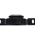 Rear Driveshaft Center Support Bearing For Cadillac CTS 2008 To 2013 side view showing black metal construction and mounting brackets.