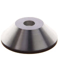 Diamond Abrasive Sheet And Cup Wheel Set 150mm 125mm 100mm 180 Grit for carbide metal stone grinding, front view of wheel.