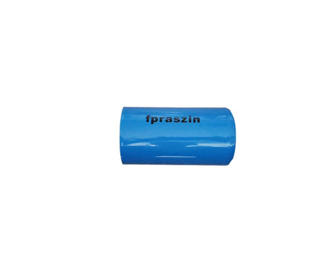 Killer Blue Pvc Heat Shrink Tubing For Battery Wrap Protection Heavy Duty 150 Millimeter Sleeve in blue color.