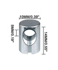 Heavy Duty Cross Dowel Barrel Nuts Straight Fix For Ikea Part 100514 No Sweat Bed Frame Joints Easy Peasy Joint Lock, 10mm width.