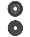 Single Groove V-Belt Pulley For 4L A AX Belts, 2.70 Inch Outer Diameter, 5/8 Inch Bore, Cast Iron Sheave Built Tough With Anti-Corrosion Finish