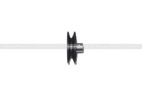Side view of pulley from Idler Pulley Kit With Hydro Transmission Drive Belt For John Deere LT150 LT160 LT170 Garden Tractors