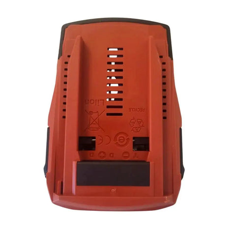 Replacement B22 4000mAh Lithium Battery For 18V 21.6V And 22V Cordless Drills, rear view of battery design.