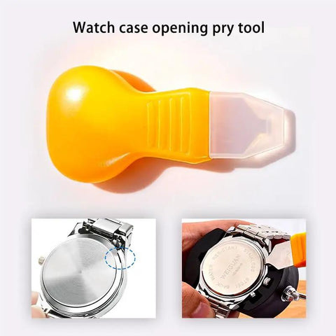 DIY Watch Battery Replacement Tool Kit With Back Opener Case Holder Spring Bar Tweezers And Pro Grade Repair Tools for watches