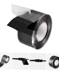 3 Pack Pipe Repair Tape Sealant Self Adhesive Duct Tape For Outdoor Use Black Leak Stop For Pipes Plumbing Repair Kit