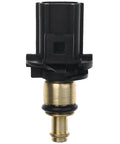 Engine coolant temperature sensor by A-Premium with brass stem and black plastic connector.