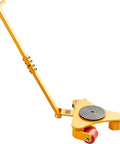 Heavy Duty Machinery Skate Dolly Moving Cart With 6614 Lbs Capacity Carbon Steel Frame Three Swivel Wheels for smooth transport.