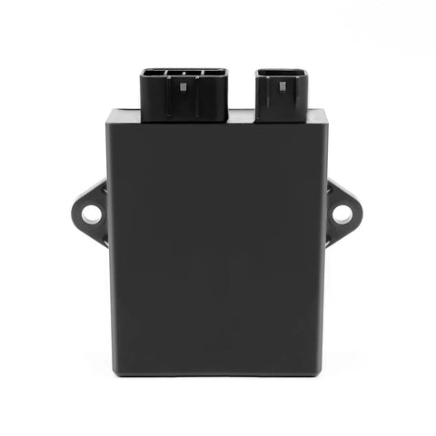 Front view of CDI Box Ignition Module For Wolverine 350 2000 2001 Big Bear 350 1996 1999 Kodiak 400 1995 1999 Timberwolf 350 1997 Replacement 4SH-85540-00-00 Ride Ready Power For ATV Enthusiasts With Easy Plug And Play Install