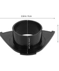 Plastic Gasket Rings 6 Pack Wear-Resistant Replacement Parts For Capsule Vending Machines Universal Fit Easy Installation Mini Vending Machine Repairs Upgrade Your Vending Machine Accessories, black plastic, 9 cm