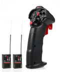 One Hand RC Transmitter With 4 Channel Receiver Kit For Car Boat Drone Airplane 2.4GHz Controller With Ergonomic Pistol Grip