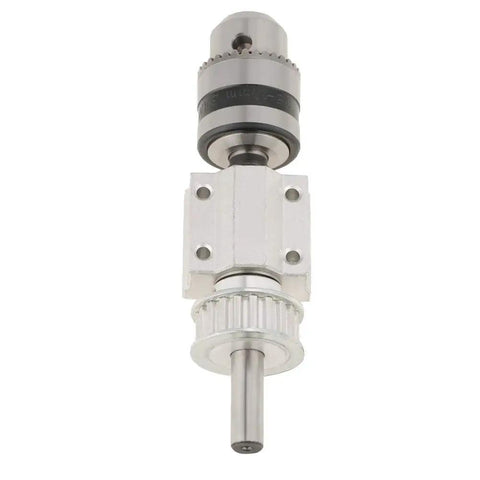 Sturdy Metal Unpowered Spindle Assembly For Drill Chuck And Table Saw DIY Projects Heavy Duty Replacement Part For Smooth Precision And Easy Setup, metal spindle with drill chuck