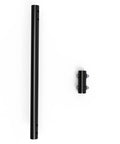 1 Inch Diameter Extension Pole, 16.75 Inches Long, Black, With Coupling Hardware, Compatible With 1 Inch J Pole Mounts, Ideal For Seamless Extensions And Taller Installations.