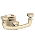 MARGAUX Robe Hook In Vibrant French Gold With Slick Modern Finish Premium Bath Hardware For Towel And Robe Spa Like Vanity Accent