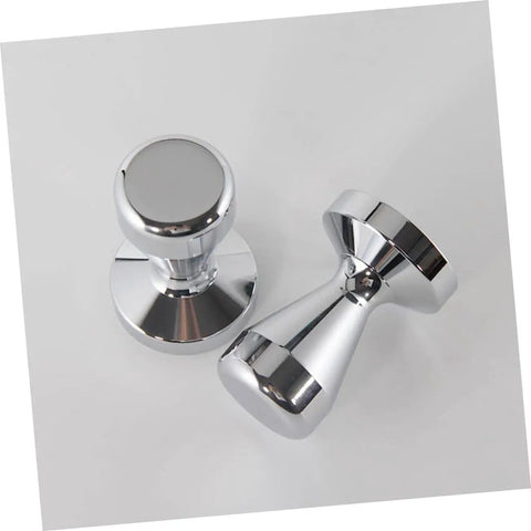 Stainless Steel Espresso Tamper Barista Quality Handheld Tamping Tool With Flat Base For Espresso Machines Pro Grade Coffee Shop Supply