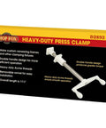 11.5 Inch Veneer Press Clamp Medium, Heavy Duty Double Handle Clamp For Crafting Veneering Frames And Clamping Fixtures, D2893