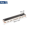 2 Pcs Linear Slide Potentiometer 10K Ohm 3 Pin With 8x8mm Knob 88mm Length 60mm Travel Fader Style Variable Resistors