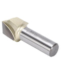 Solid 1/2 Inch Shank 90 Degree V Groove Router Bit Made With Tungsten Carbide for precision cutting of MDF and soft wood.