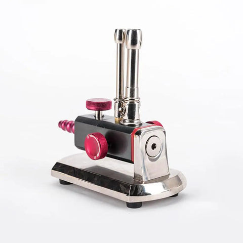Rotatable Bottled Gas Bunsen Burner For Dental Lab Pros And Home Lab Enthusiasts, Adjustable 30 Degree Tilt, Dual Control System with tubes