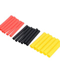 Solid 530 Piece Heat Shrink Tube Set With Color Nylon Tubing For Electrical Wire Wrap Repair And Circuit Wiring Harness Fix Kit Multiple Sizes Colors red black yellow tubes