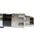 Side view of 12V Starter Motor For Onan John Deere Toro Garden Tractors 316 318 420 CCW 9 Tooth 0.8 kW Replacement Part Numbers 17312 SMT0045