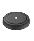 Carver Three Light Black Bath Vanity base component with mesh shades industrial style fixture for damp locations bathrooms