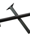 Heavy Duty Wall Shelf Brackets Two Pack Matte Black Steel L Bracket showing angled view, suitable for wooden boards.